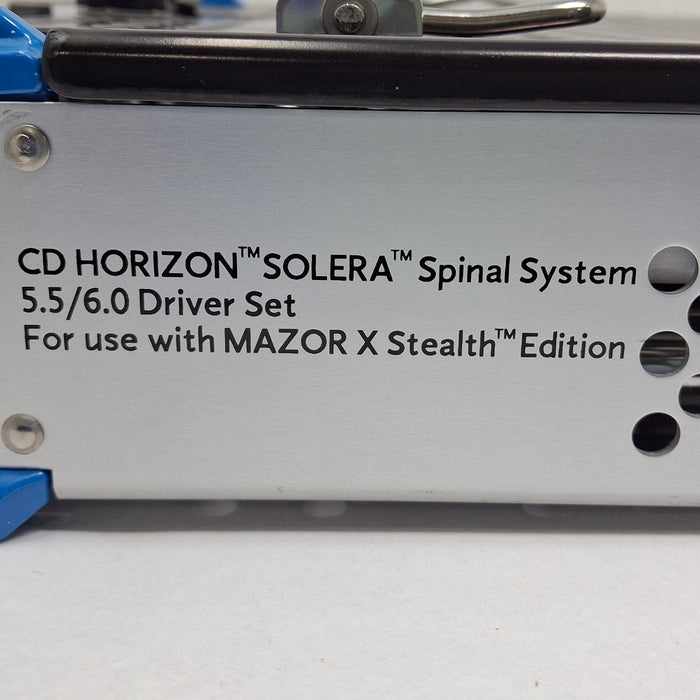 Medtronic CD Horizon Solera Spinal System 5.5/6.0 Driver Set