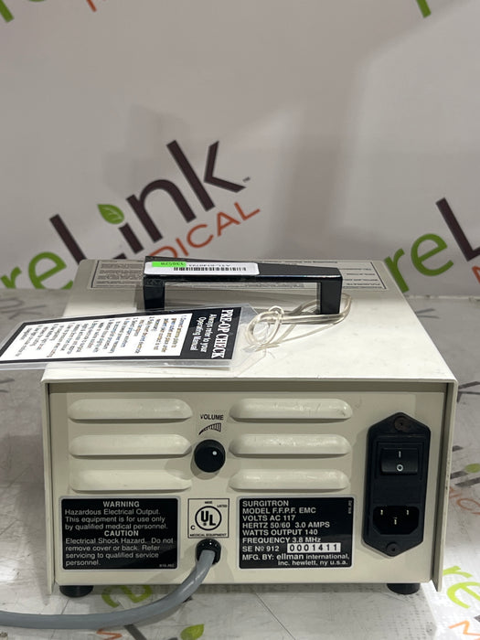 Ellman FFPF Surgitron Electrosurgical Unit