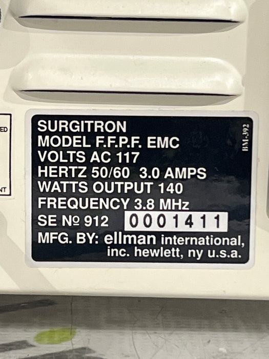 Ellman FFPF Surgitron Electrosurgical Unit