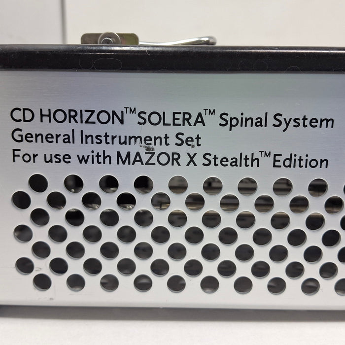 Medtronic CD Horizon Solera Spinal System General Instrument Set