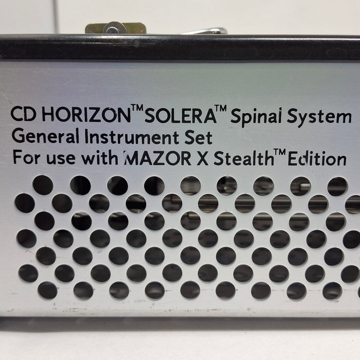 Medtronic CD Horizon Solera Spinal System General Instrument Set