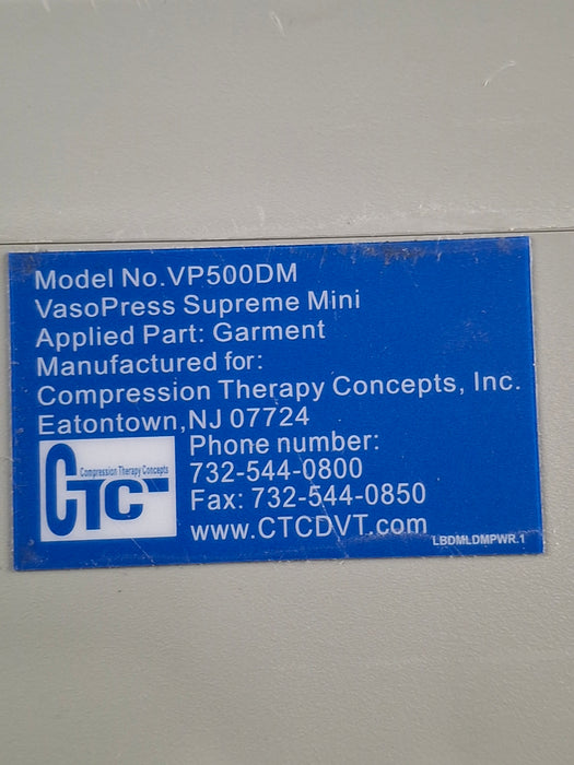 CTC VasoPress Supreme Mini VP500DM Pump