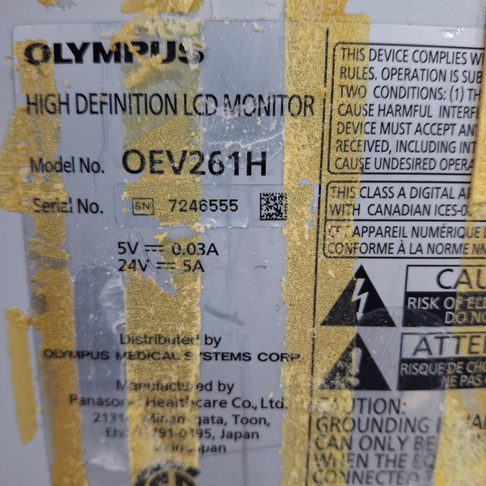 Olympus OEV261H 26" LCD Endoscopy Monitor