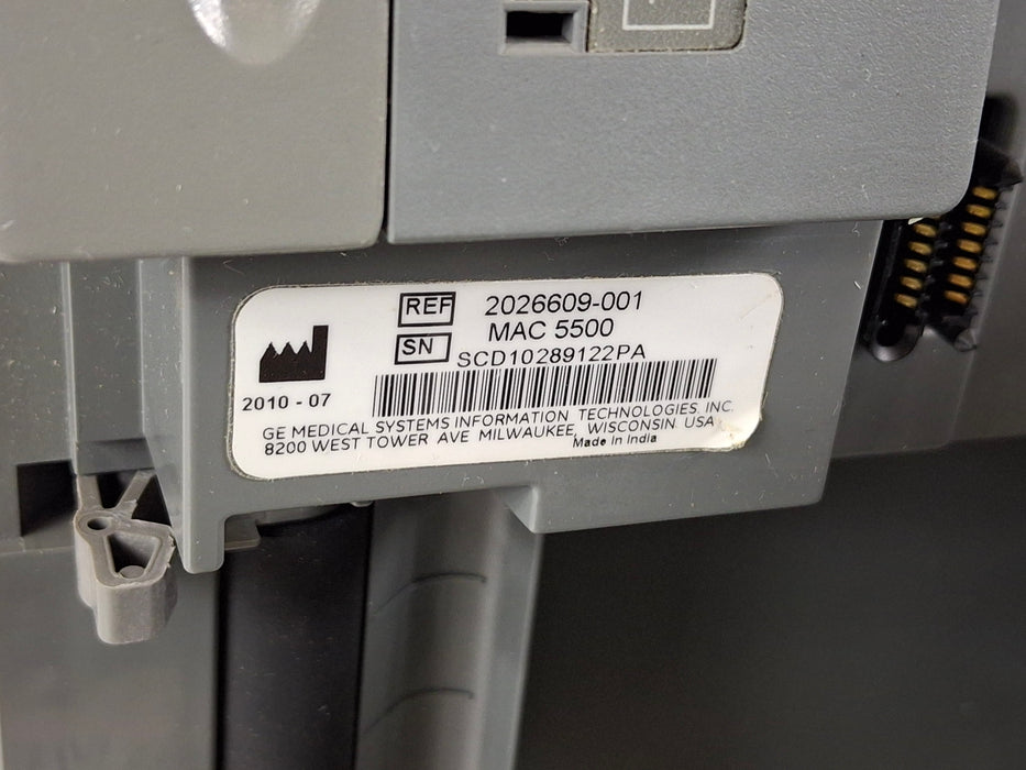 GE Healthcare MAC 5500 ECG without CAM Module