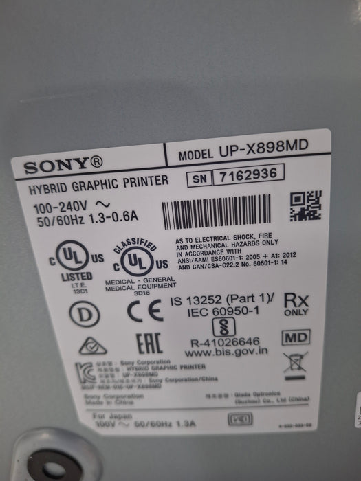 Sony UP-X898MD Hybrid Graphic Printer