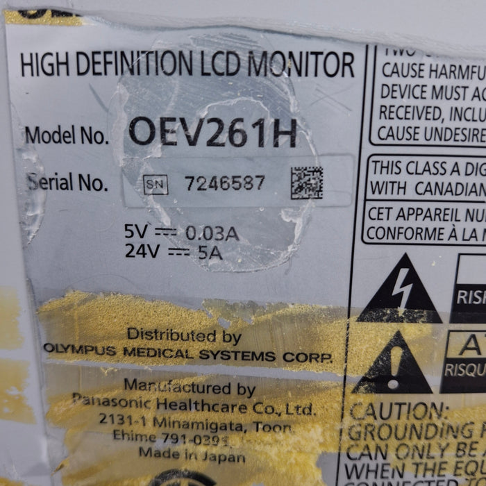 Olympus OEV261H 26" LCD Endoscopy Monitor