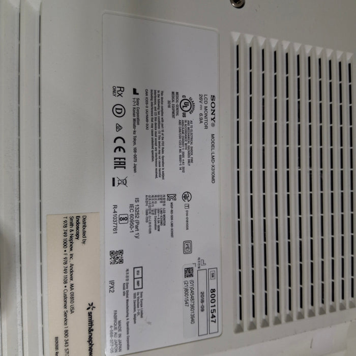 Sony LMDX310MD 4K Surgical Monitor