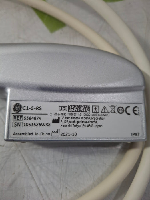 GE Healthcare C1-5-RS Convex Transducer