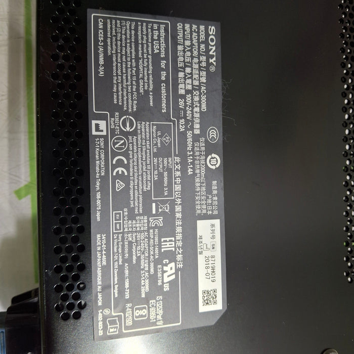 Sony AC-300MD Surgical Display AC Adapter