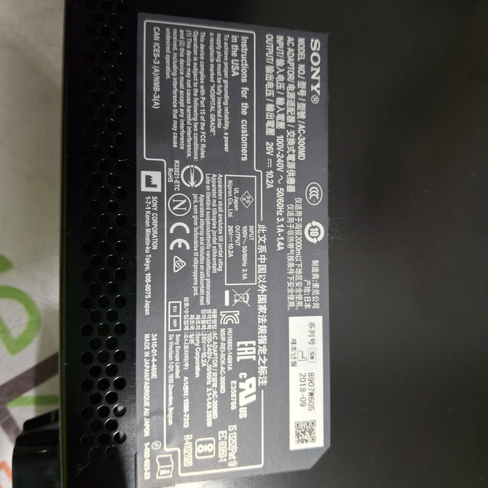 Sony AC-300MD Surgical Display AC Adapter