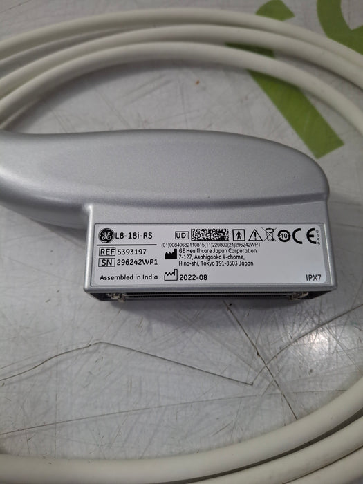 GE Healthcare L8-18i-RS Wideband Linear Transducer