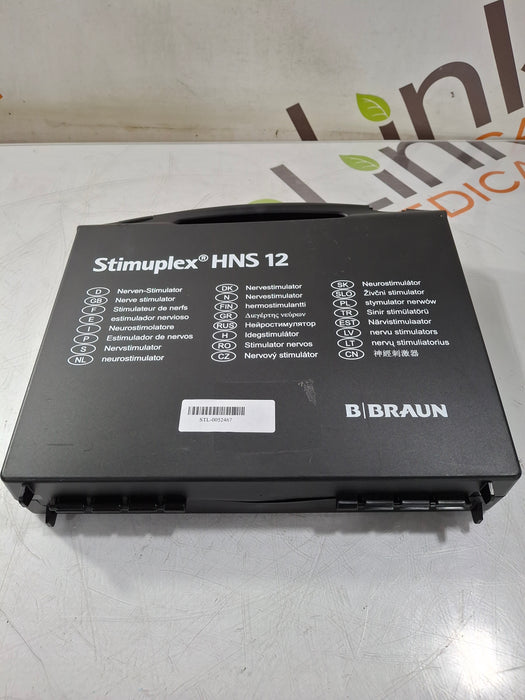 B. Braun Stimuplex HNS 12 Nerve Stimulator