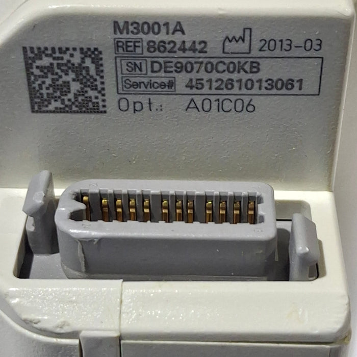 Philips M3001A-A01C06 Fast SpO2, NIBP, ECG, Temp, IBP MMS Module
