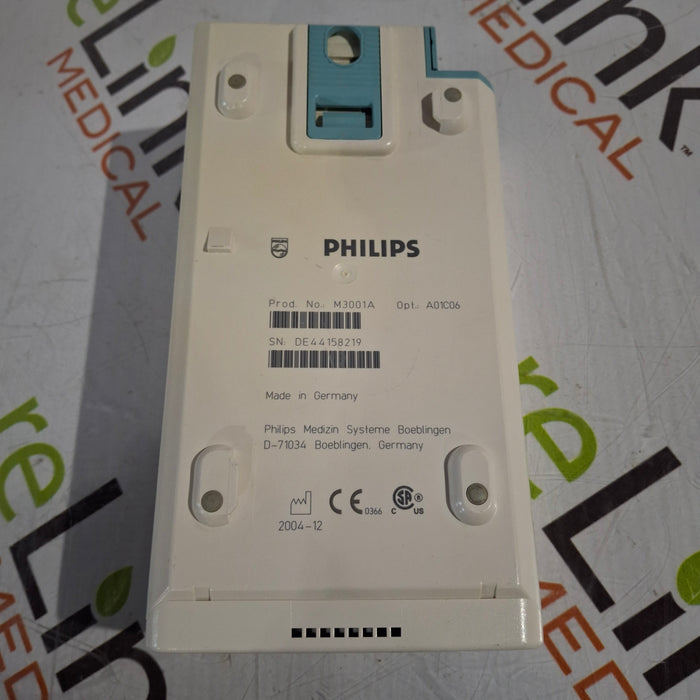 Philips M3001A-A01C06 Fast SpO2, NIBP, ECG, Temp, IBP MMS Module