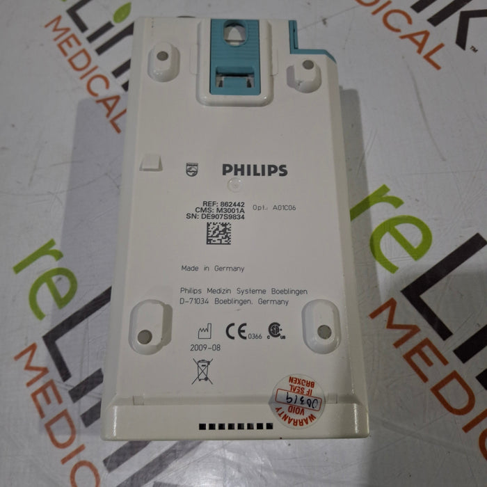 Philips M3001A-A01C06 Fast SpO2, NIBP, ECG, Temp, IBP MMS Module