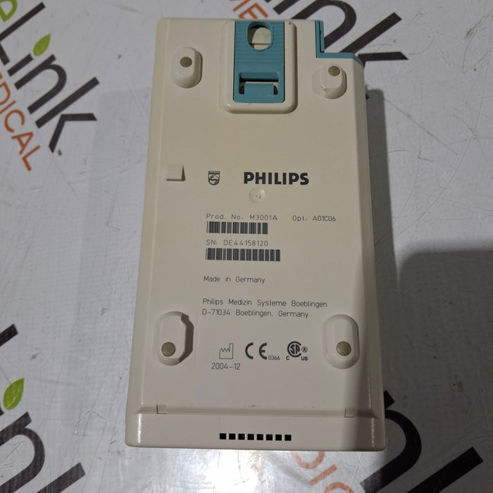 Philips M3001A-A01C06 Fast SpO2, NIBP, ECG, Temp, IBP MMS Module