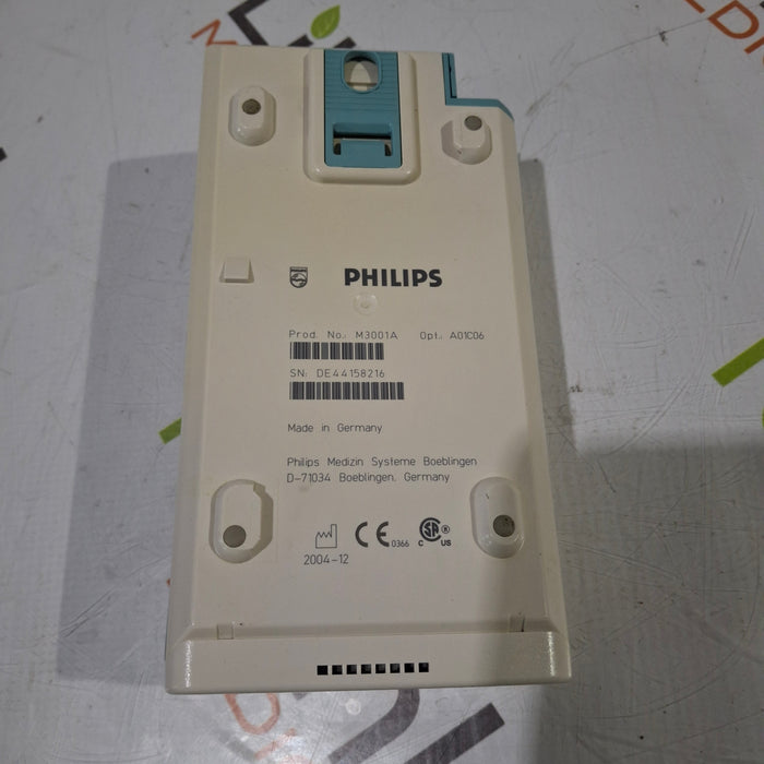 Philips M3001A-A01C06 Fast SpO2, NIBP, ECG, Temp, IBP MMS Module