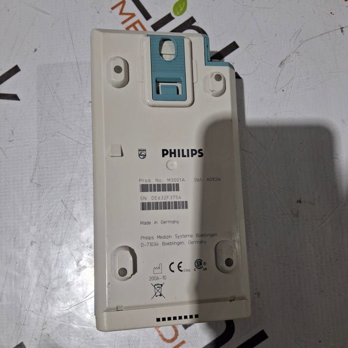 Philips M3001A-A01C06 Fast SpO2, NIBP, ECG, Temp, IBP MMS Module