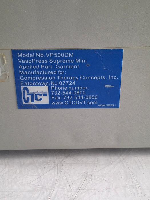 CTC VasoPress Supreme Mini VP500DM Pump
