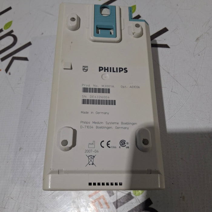 Philips M3001A-A01C06 Fast SpO2, NIBP, ECG, Temp, IBP MMS Module