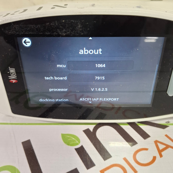 Masimo Radical 7 Pulse Oximeter w/ Base