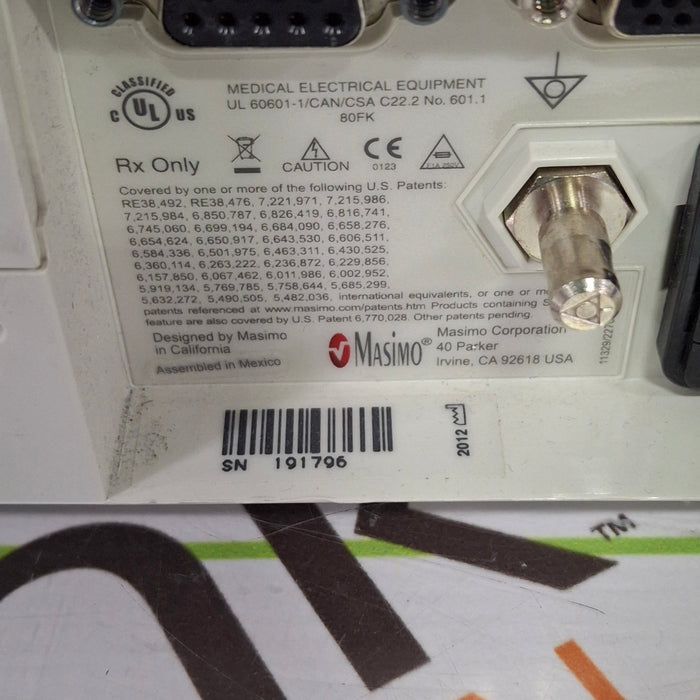 Masimo Radical 7 Pulse Oximeter w/ Base