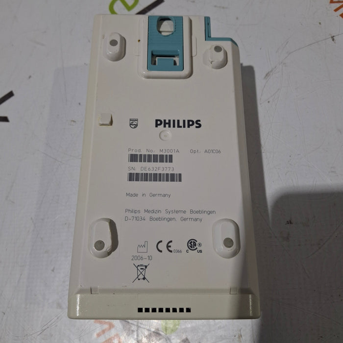 Philips M3001A-A01C06 Fast SpO2, NIBP, ECG, Temp, IBP MMS Module