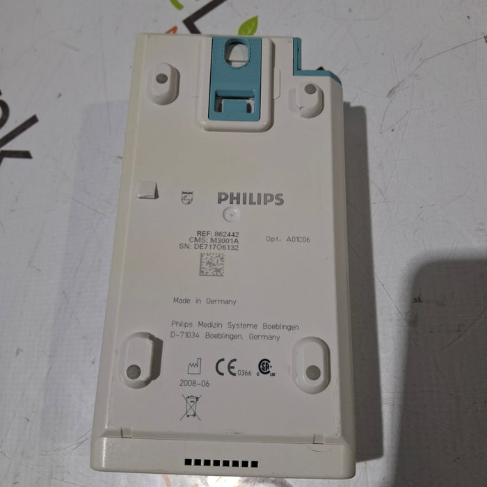 Philips M3001A-A01C06 Fast SpO2, NIBP, ECG, Temp, IBP MMS Module