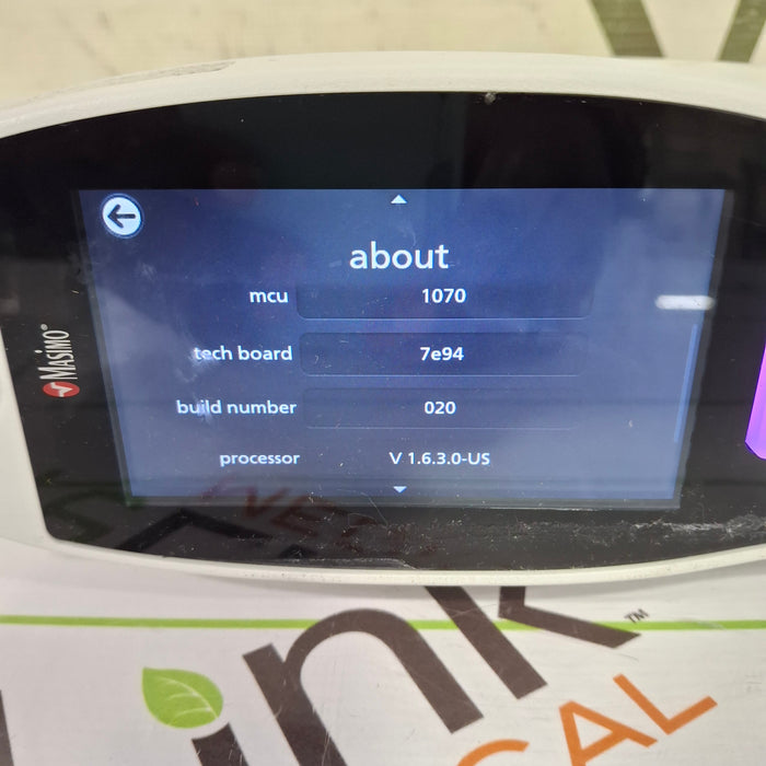 Masimo Radical 7 Pulse Oximeter w/ Base