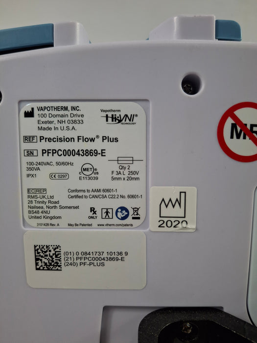 Vapotherm Precision Flow Plus Meter Humidifier
