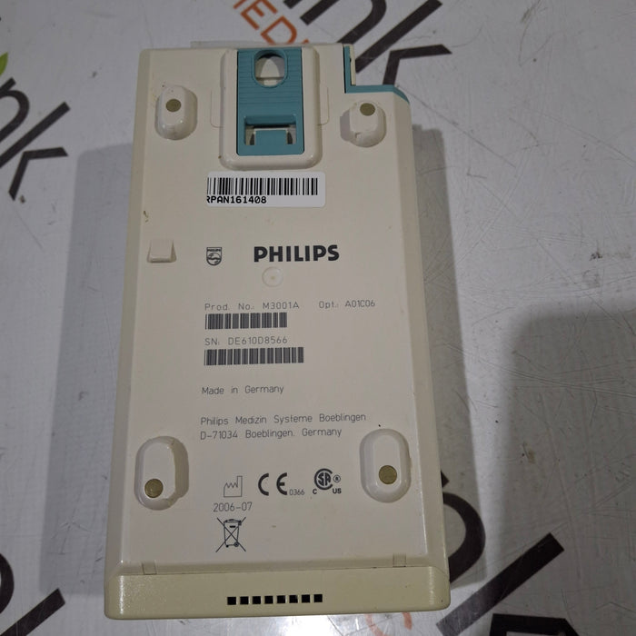 Philips M3001A-A01C06 Fast SpO2, NIBP, ECG, Temp, IBP MMS Module