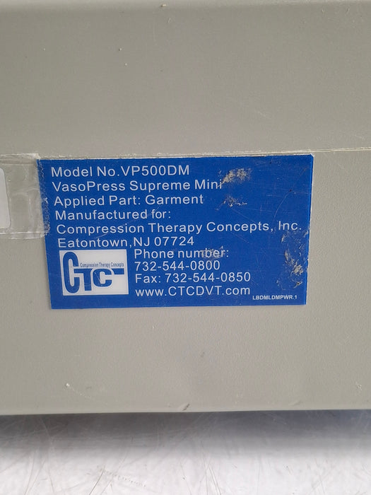 CTC VasoPress Supreme Mini VP500DM Pump