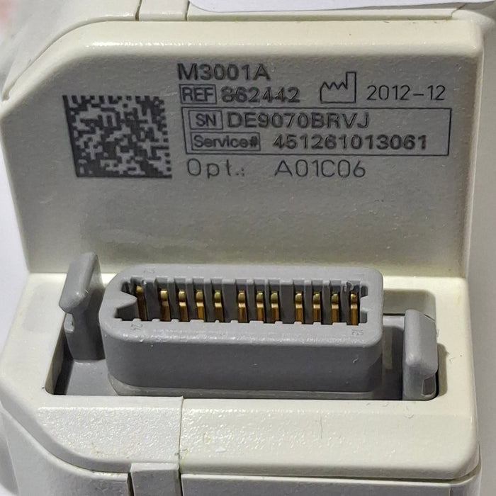 Philips M3001A-A01C06 Fast SpO2, NIBP, ECG, Temp, IBP MMS Module