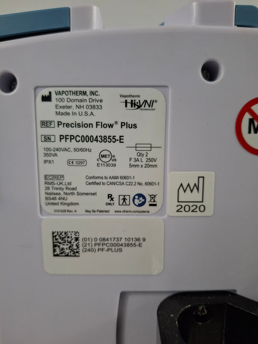 Vapotherm Precision Flow Plus Meter Humidifier