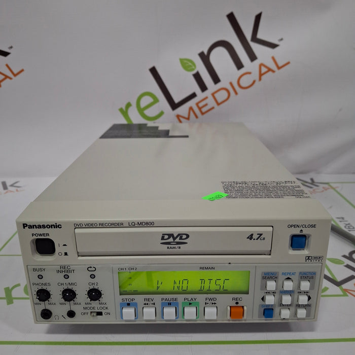 Panasonic LQ-MD800P DVD Video Recorder