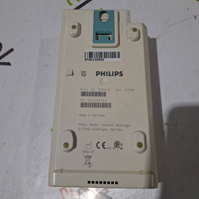 Philips M3001A-A01C06 Fast SpO2, NIBP, ECG, Temp, IBP MMS Module