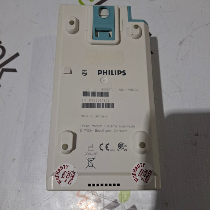 Philips M3001A-A01C06 Fast SpO2, NIBP, ECG, Temp, IBP MMS Module