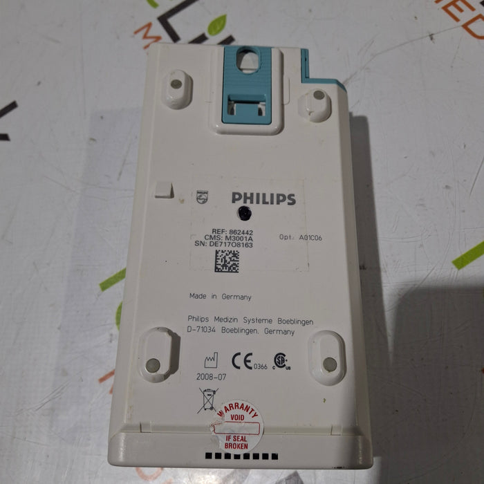Philips M3001A-A01C06 Fast SpO2, NIBP, ECG, Temp, IBP MMS Module