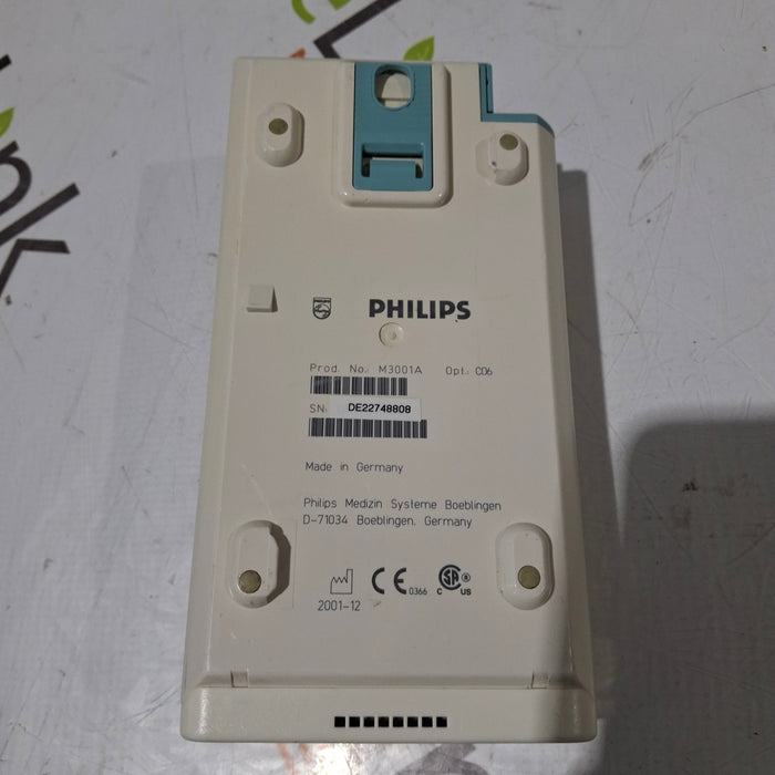 Philips M3001A-C06 Fast SpO2, NIBP, ECG, Temp, IBP MMS Module