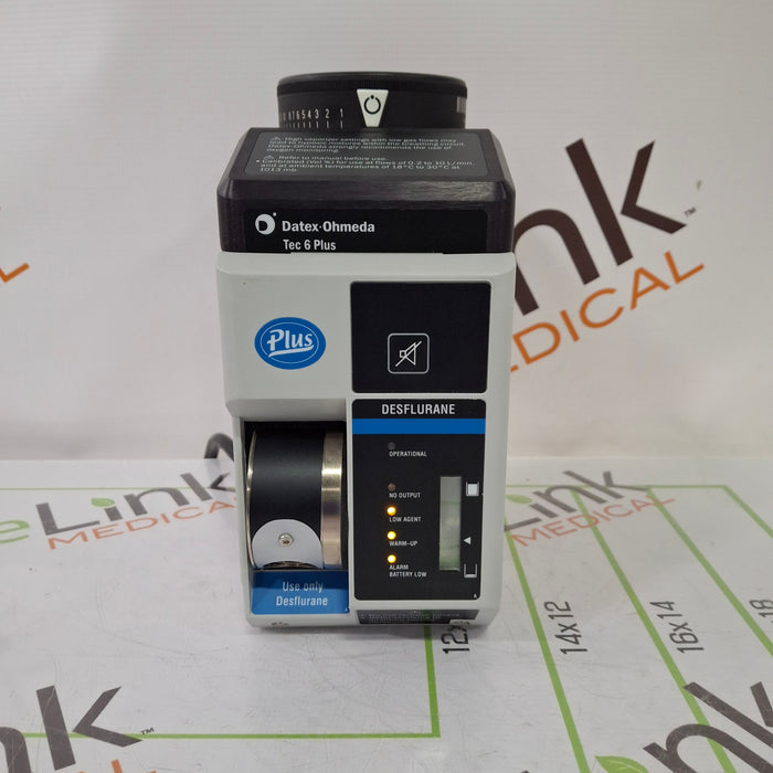 Datex-Ohmeda Tec 6 Plus Desflurane Vaporizer