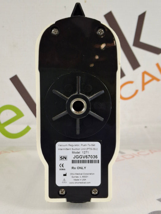 Ohio Medical Corporation 1271 Suction Regulator