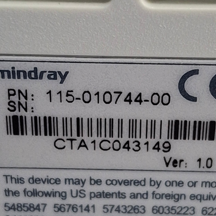 Mindray MPM w/Nellcor Module for DPM6/7