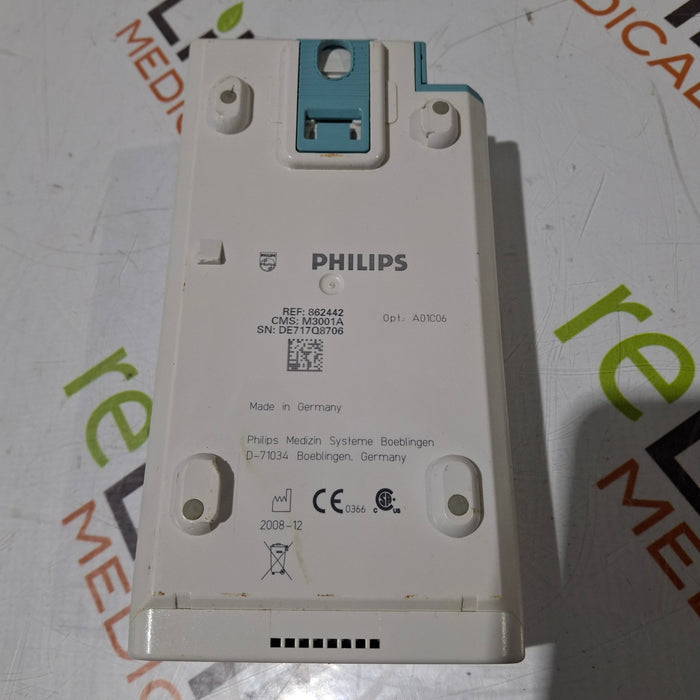Philips M3001A-A01C06 Fast SpO2, NIBP, ECG, Temp, IBP MMS Module