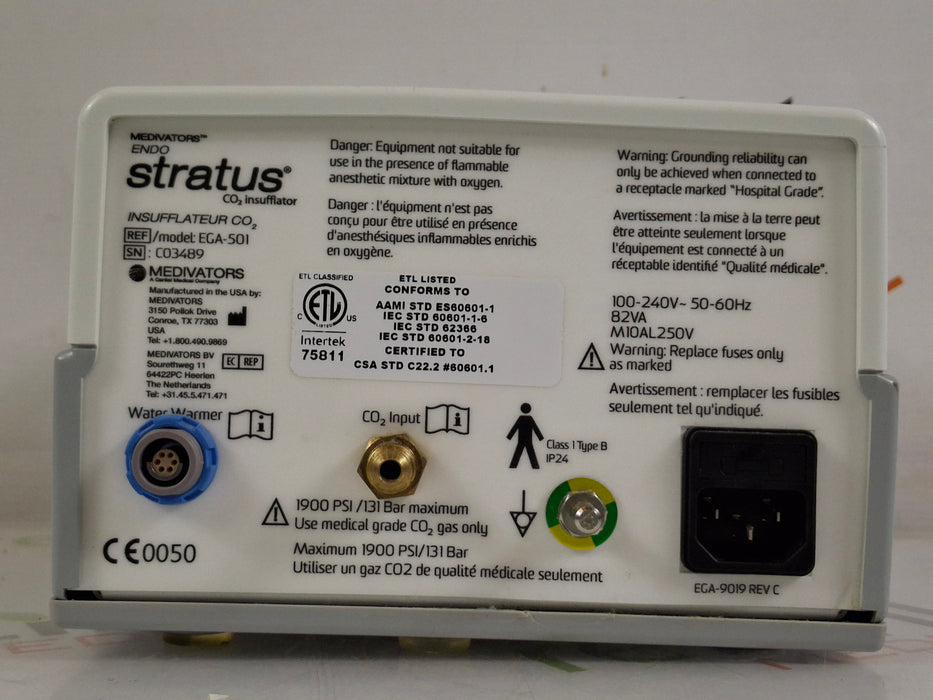 Medivators Endo Stratus EGA-501 Insufflator