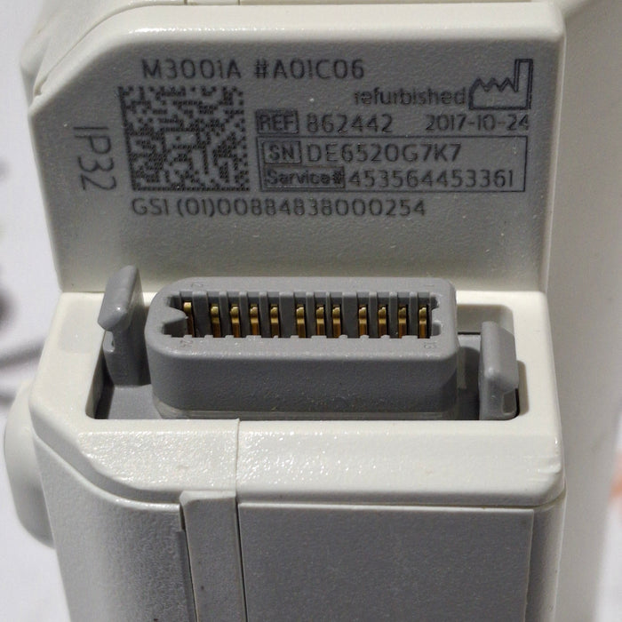 Philips M3001A-A01C06 Fast SpO2, NIBP, ECG, Temp, IBP MMS Module