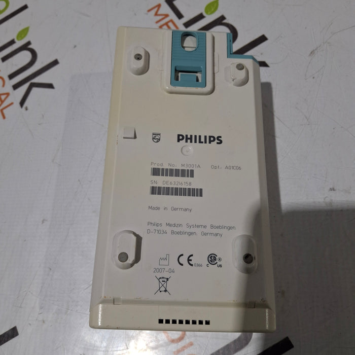 Philips M3001A-A01C06 Fast SpO2, NIBP, ECG, Temp, IBP MMS Module