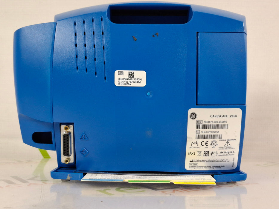 GE Healthcare Dinamap V100 - NIBP, SpO2, Temp Vital Signs Monitor