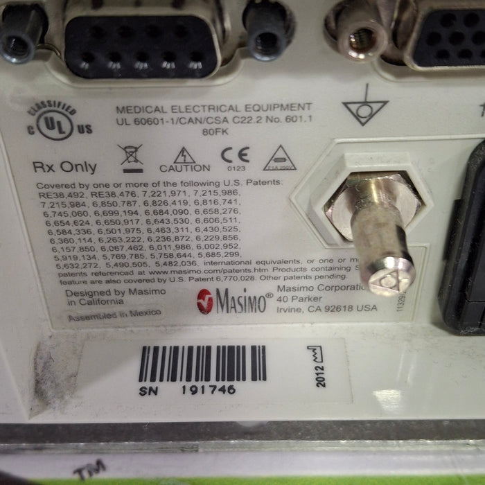 Masimo Radical 7 Pulse Oximeter w/ Base