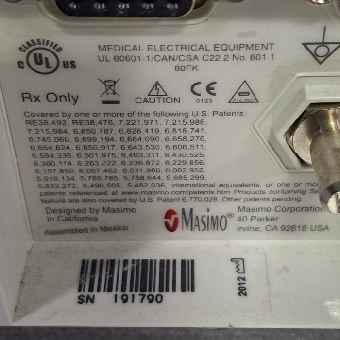 Masimo Radical 7 Pulse Oximeter w/ Base