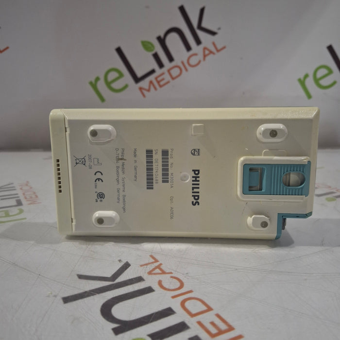 Philips M3001A-A01C06 Fast SpO2, NIBP, ECG, Temp, IBP MMS Module